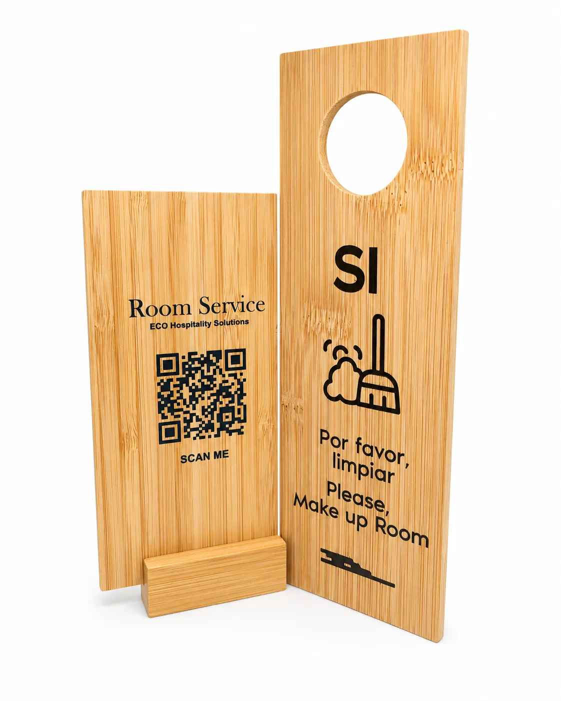 Soporte de Madera con QR 7