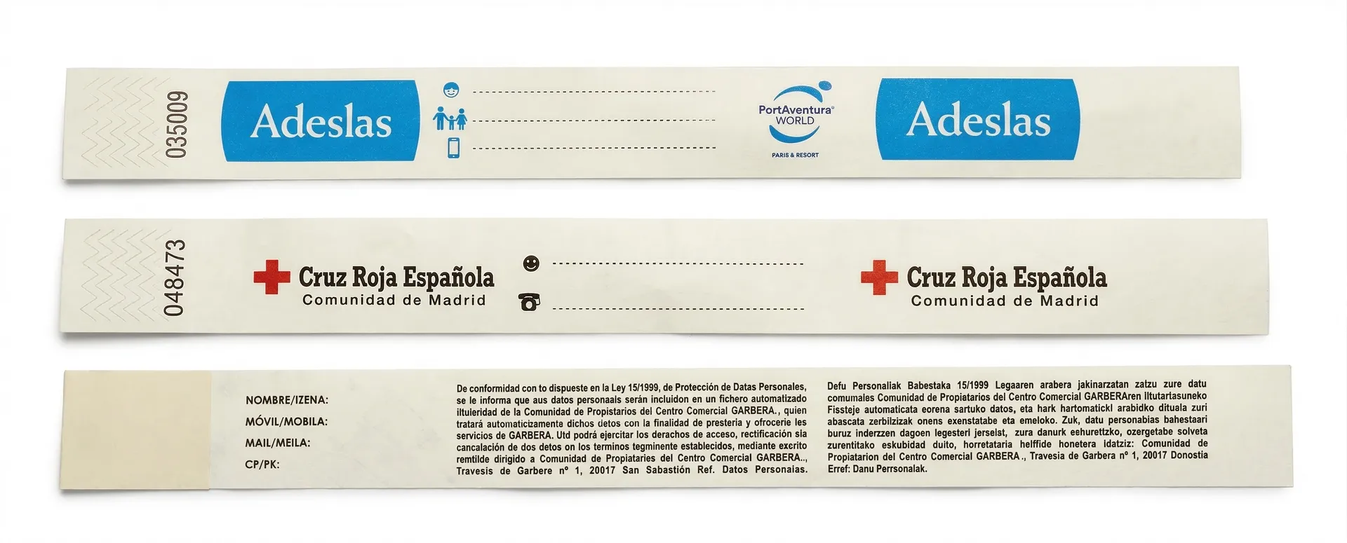 Pulsera Tyvek 6